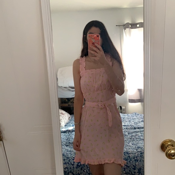 Faithful the Brand | floral belted dress *broken zipper - Picture 3 of 12